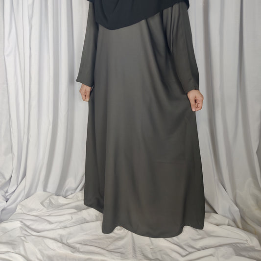 Abaya Hareerah - (Taupe)