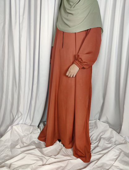 Abaya Amal Size 58- (Rust)