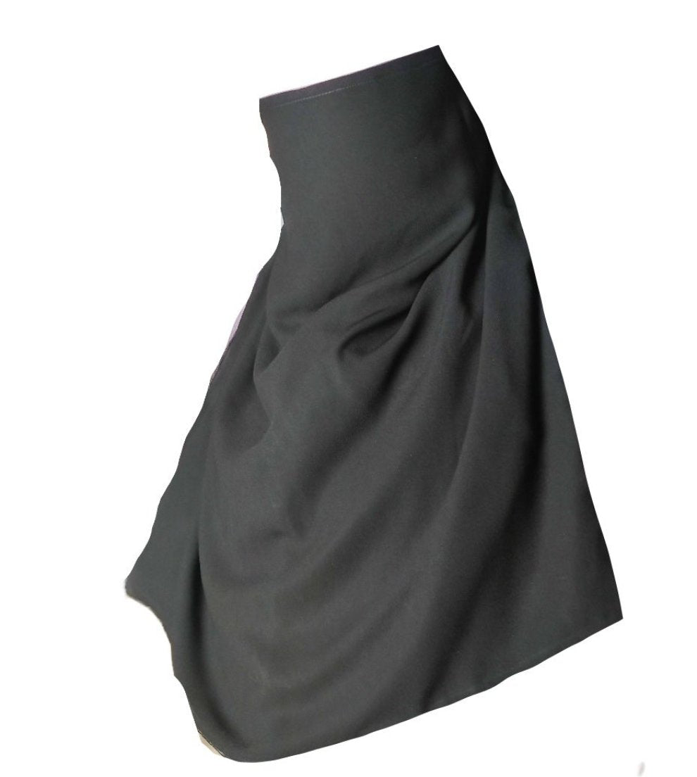 Three Layer Niqab - Black