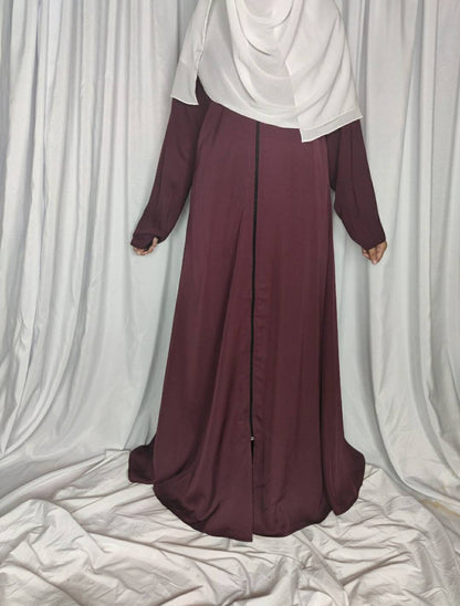 Abaya Amara Size 54 - (Burgundy)