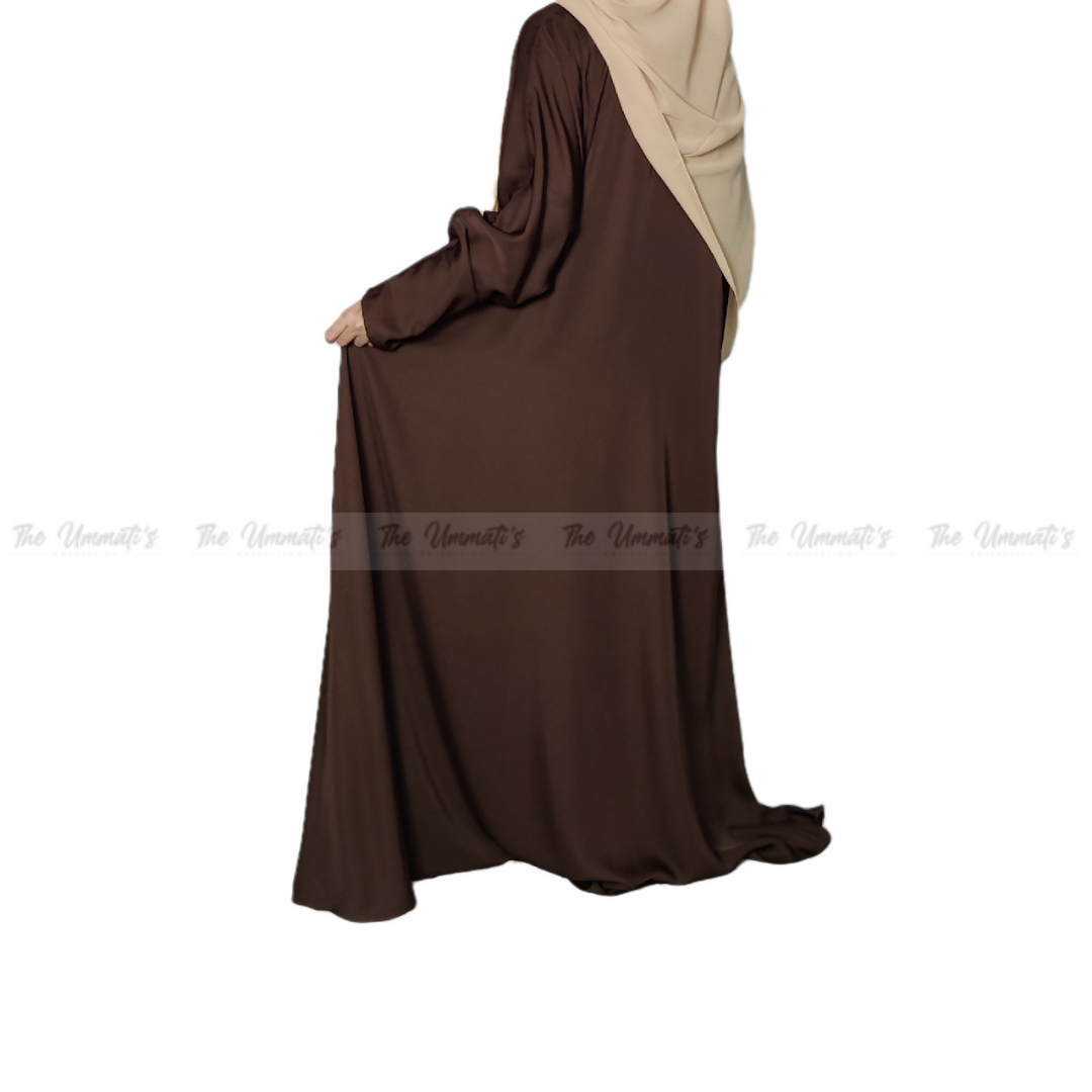 Abaya Hareerah - (Brown)