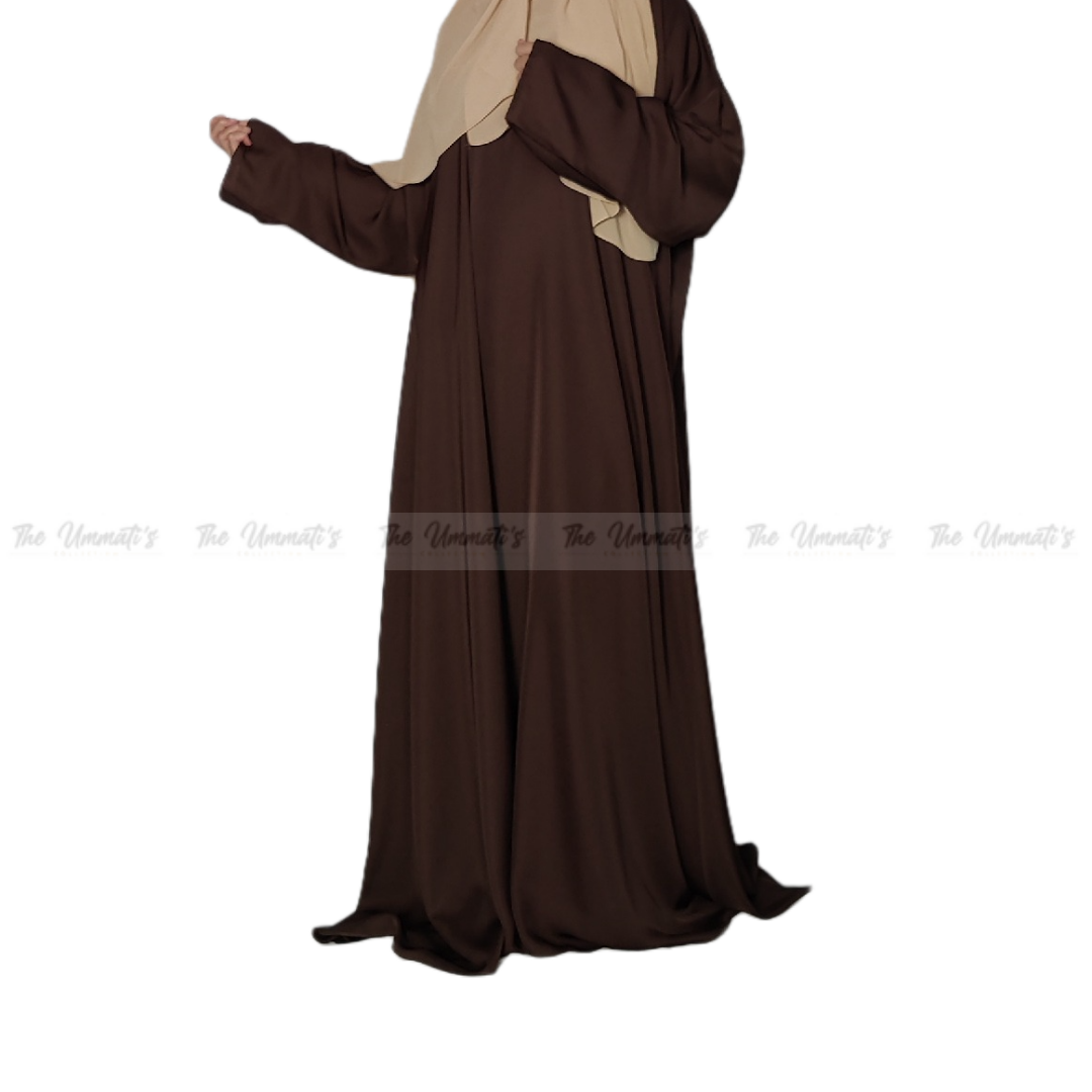 Abaya Hareerah - (Brown)