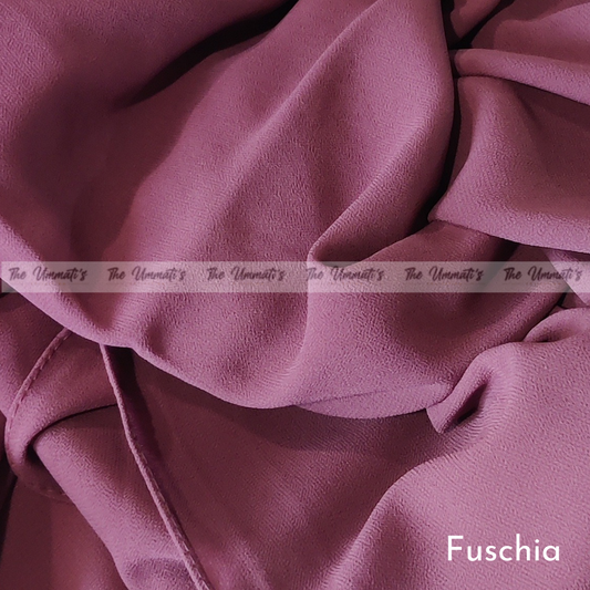 Classic Chiffon Hijab - Fuschia