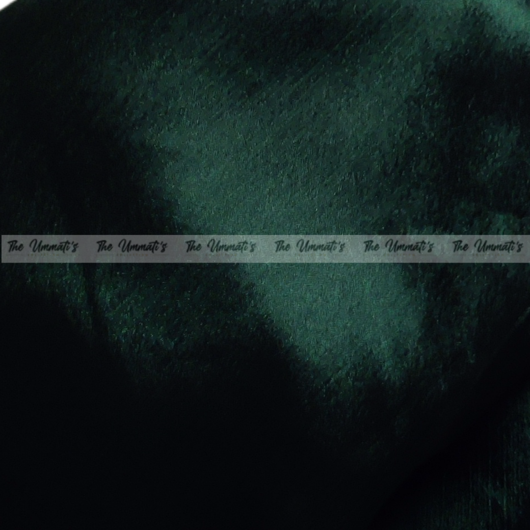 Crinkle Silk Hijab ( Forest)
